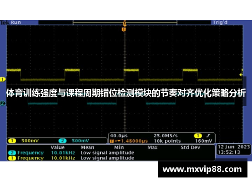 体育训练强度与课程周期错位检测模块的节奏对齐优化策略分析